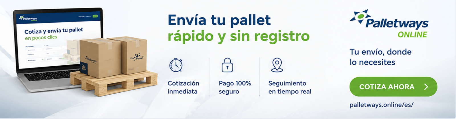 CTA Palletways Online Contacto PW Web