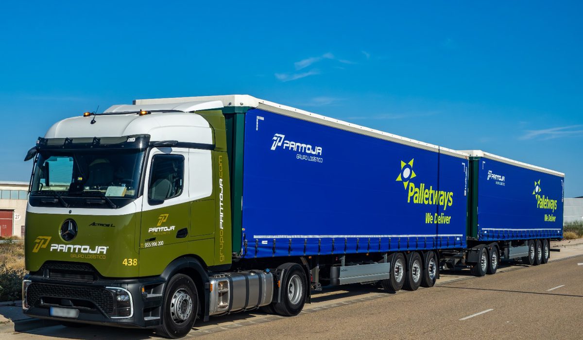PANTOJA GRUPO LOGÍSTICO INCORPORA SU PRIMER DUOTRÁILER A LA RED PALLETWAYS IBERIA