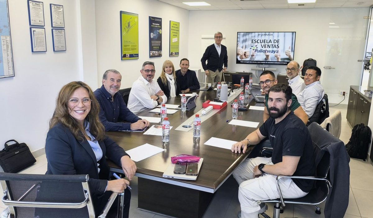 Escuela de ventas Palletways Ibera 2025 talento y exito comercial de la compañía