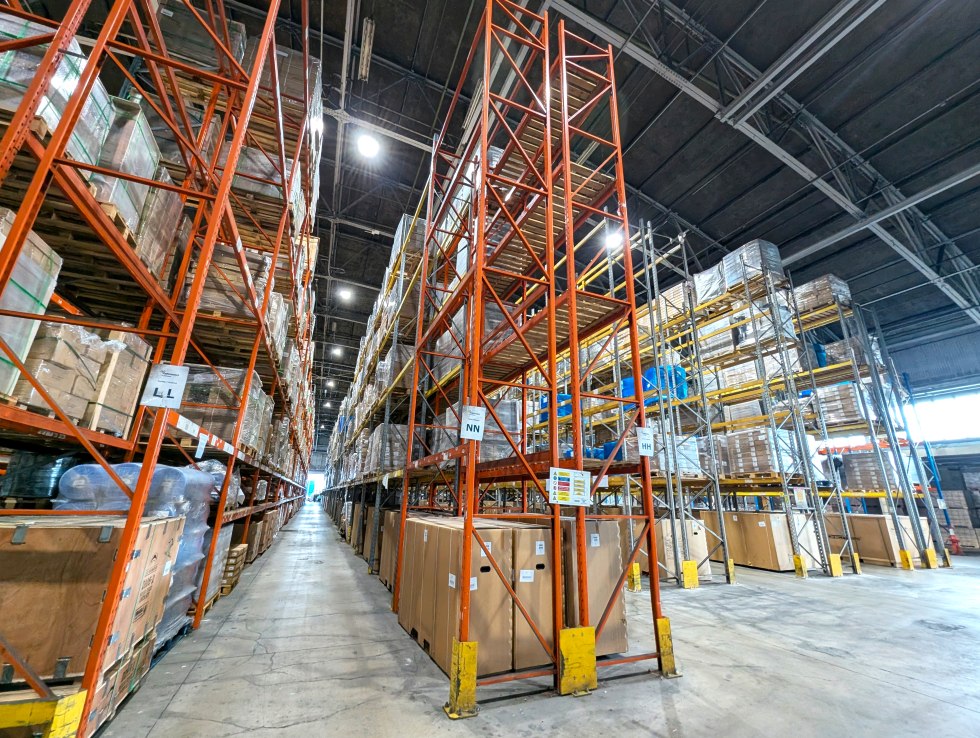 warehouse pallet storage space available at Palletways