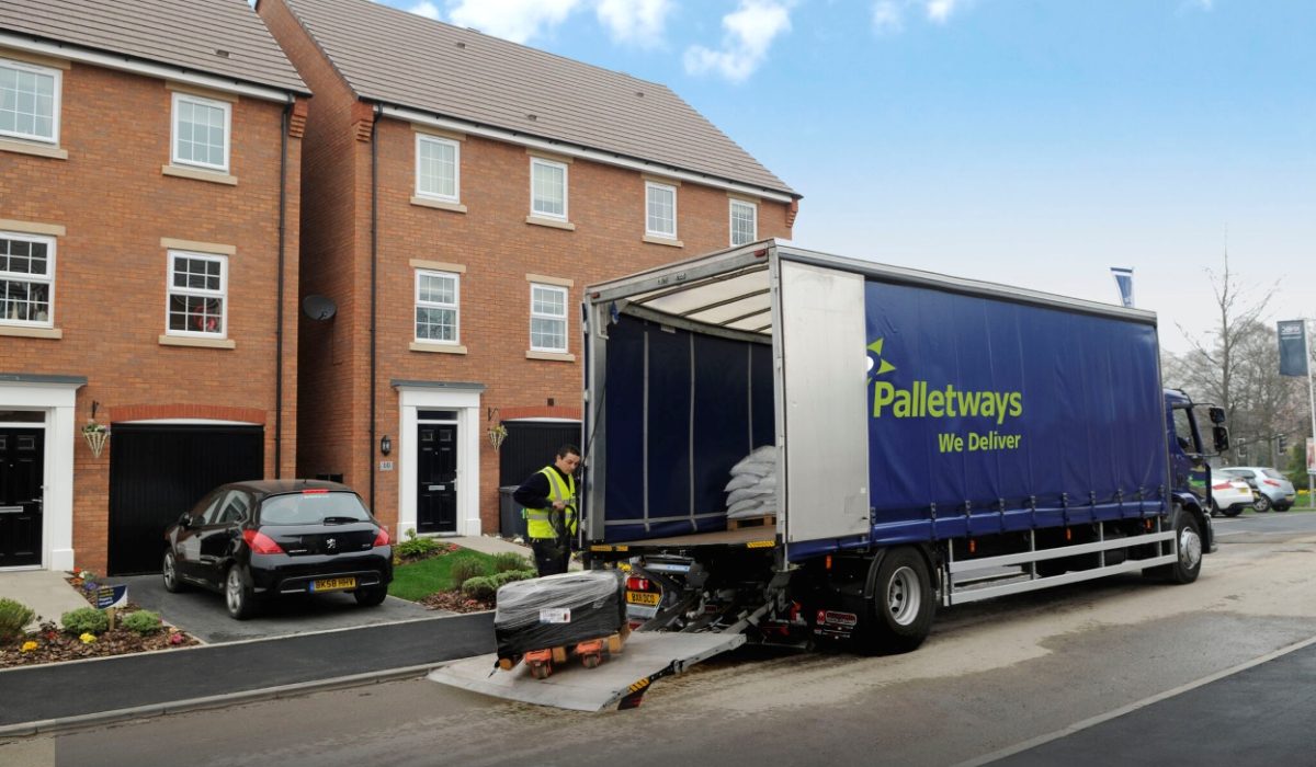 what is kerbside pallet delivery